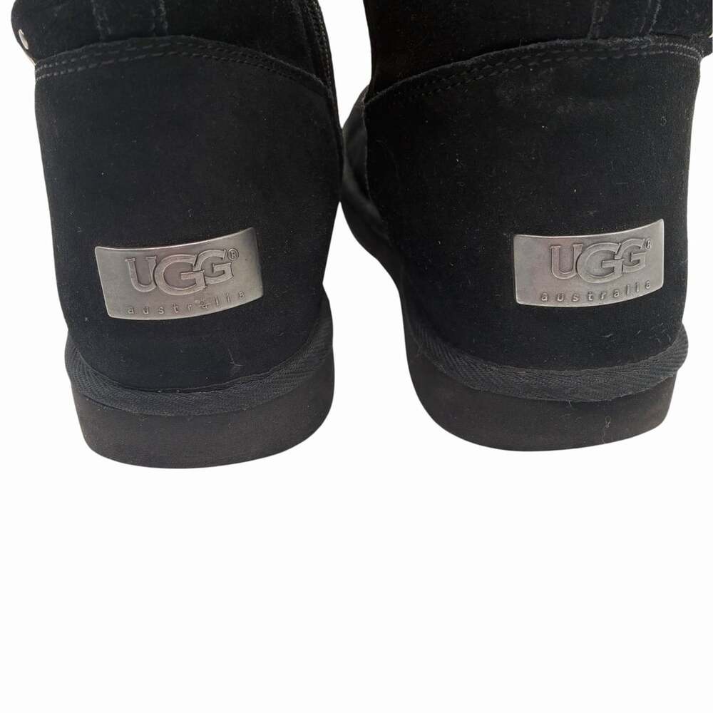 UGG Australia Rock Star Silver Studded Tall Winter Boots Grey 1006216 Size 7 - Picture 8 of 16